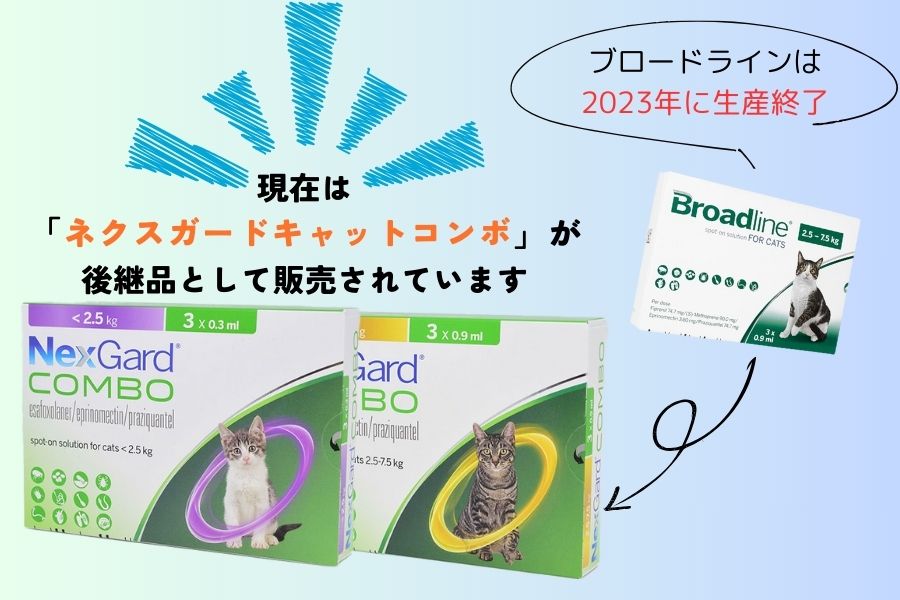 ネクスガードキャットコンボとブロードラインの違い
