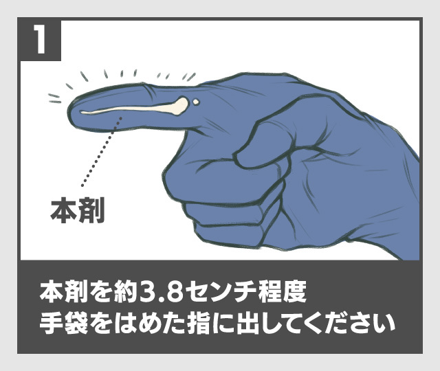 ミラタズ軟膏の使用方法