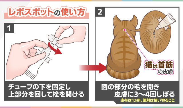 フィラリア予防薬の使い方